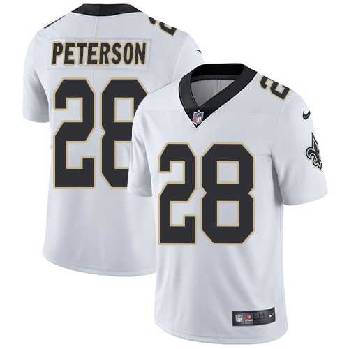 Nike New Orleans Saints #28 Adrian Peterson White NFL Vapor Untouchable Limited Jersey,We sell and wholesale Nike New Orleans Saints #28 Adrian Peterson White NFL Vapor Untouchable Limited Jersey on line form chian!